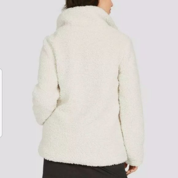 NWT 32 Degrees Heat Teddy Sherpa Jacket Full Zip - Picture 5 of 5